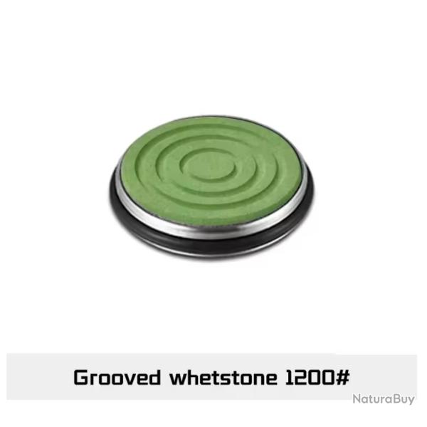 Disque pierre  aiguiser rainure grain 1200 pour affteur rouleau