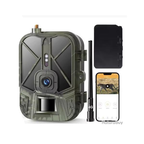 Suntekcam HC 940 Pro Cam�ra Chasse Vid�o 4G HD LIVE Batterie Lithium 50mp 4K Etanche Vision Nocturne