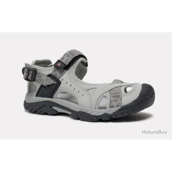 Sandales de Marche Femme Kimberfeel Attica Gris