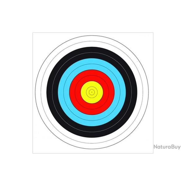 Cible papier 40 x 40 cm