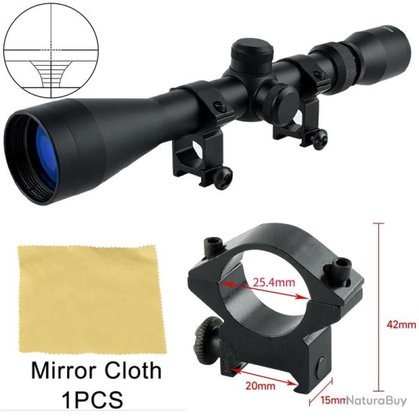 Lunette de vise DulOptical -**3-9x40--20mm    PAIEMENT 3/4 FOIS !!!
