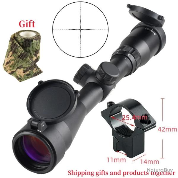 Lunette de vis�e DulOptical -**3-9X40NG--11mm    PAIEMENT 3/4 FOIS !!!