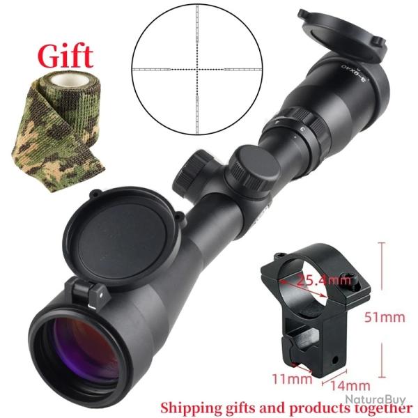 Lunette de vise DulOptical -** 3-9X40NG--11mmT - LIVRAISON GRATUITE PAIEMENT 3/4 FOIS