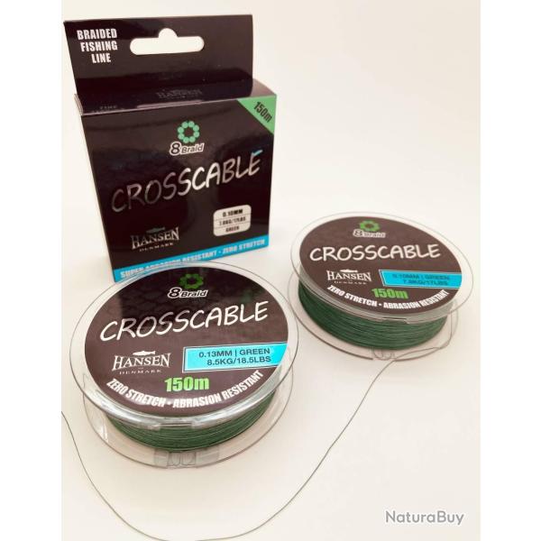 Tresse DAM crosscable 8 brins 13 / 100