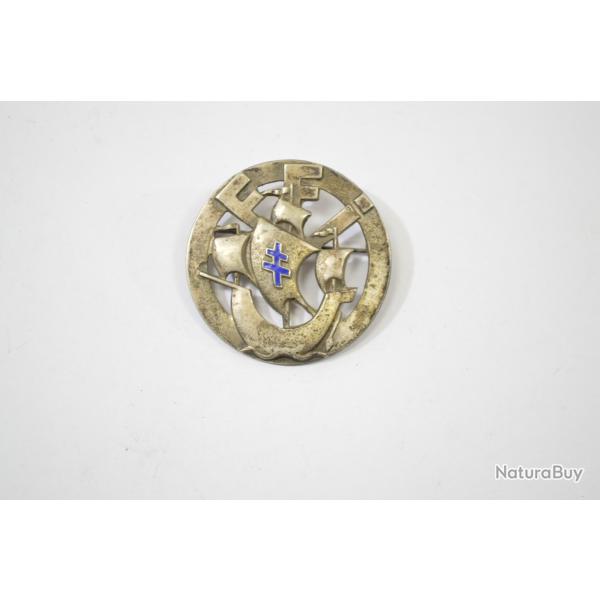 Insigne FFI 10e Division, argent�. Klein und Quenzer AG