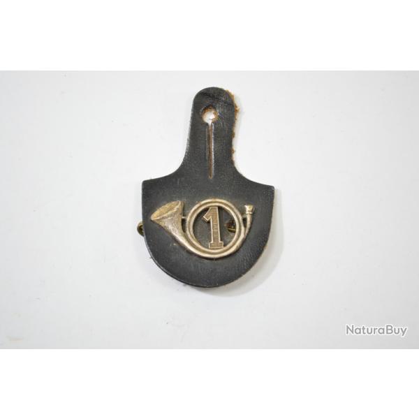 Insigne 1er Groupe de Chasseurs Port�s, 1 GCP, DRAGO H120, dos guilloch�