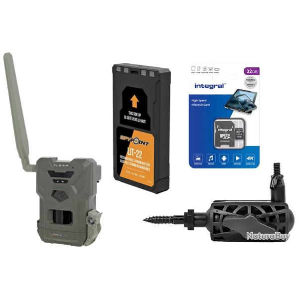 Pack Complet Pi�ge Photographique Flex M Spypoint