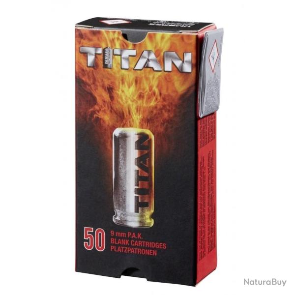 Cartouches 9mm PAK � blanc Titan Perfecta X50