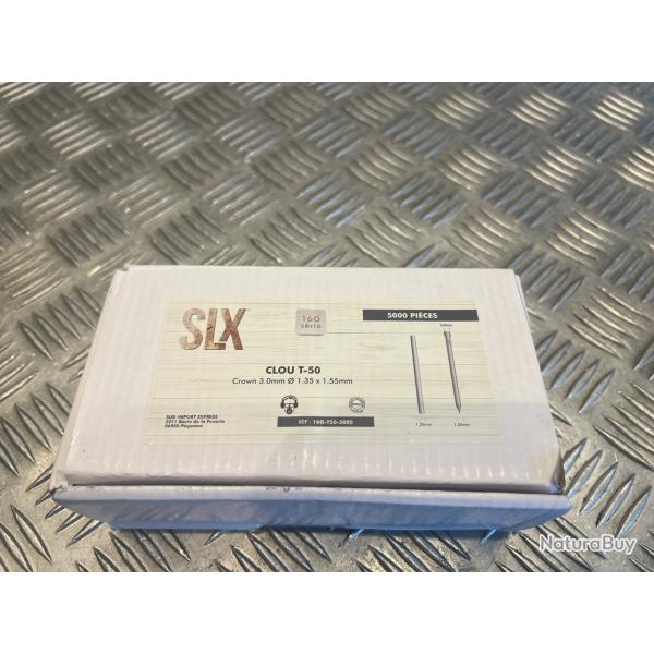 5000 clou slx cloueuse type 16G t-50 mm 3,00 � 1.35 X 1,55