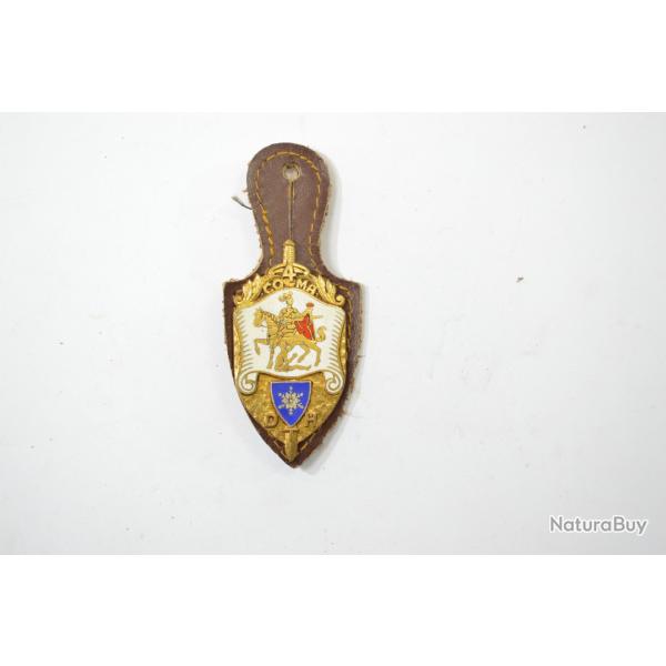 Insigne 4e COMA DTH, DRAGO G869, D�tachement Technique de l'Habillement . Dos guilloch� dor�