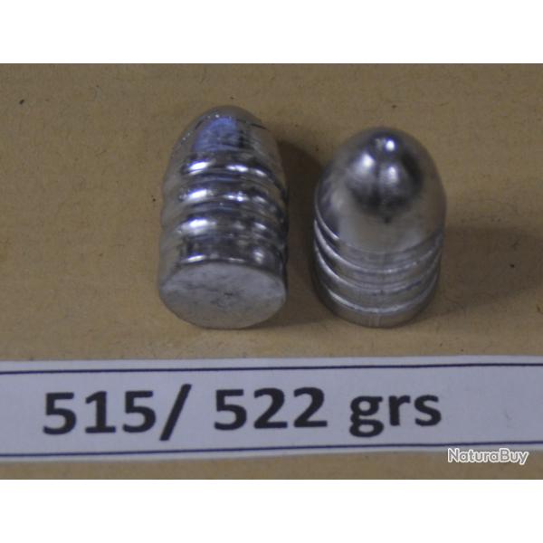 50 Ogives pistolet o carabine � poudre noire calibre 50