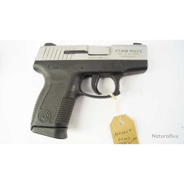 Pistolet DAO Taurus PT 609 9X19 1 sans prix de rserve