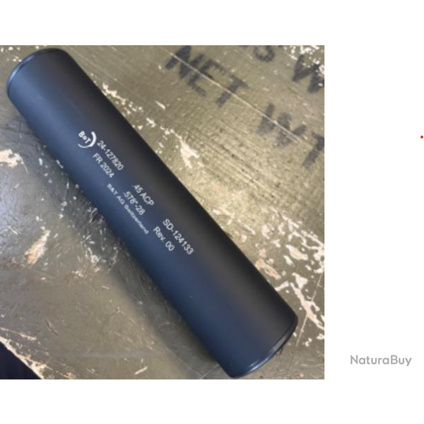 Mod�rateur de son Brugger et Thomet cal 45 en filetage 0.578x28