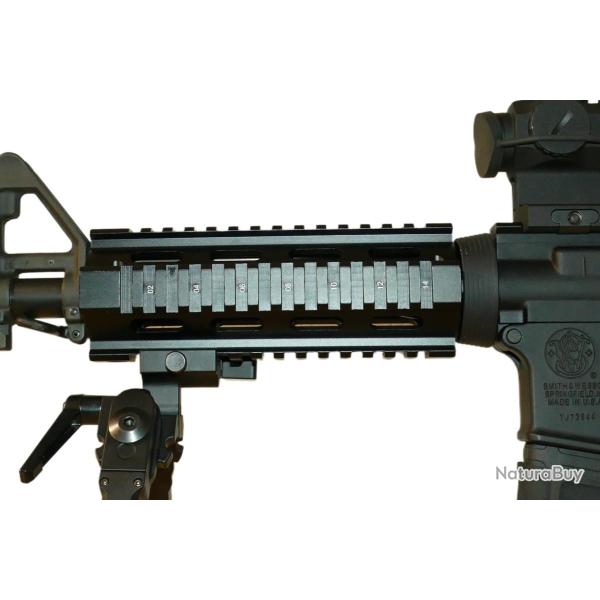 GARDE MAIN AR15/M4 QUAD RAIL PICATINNY