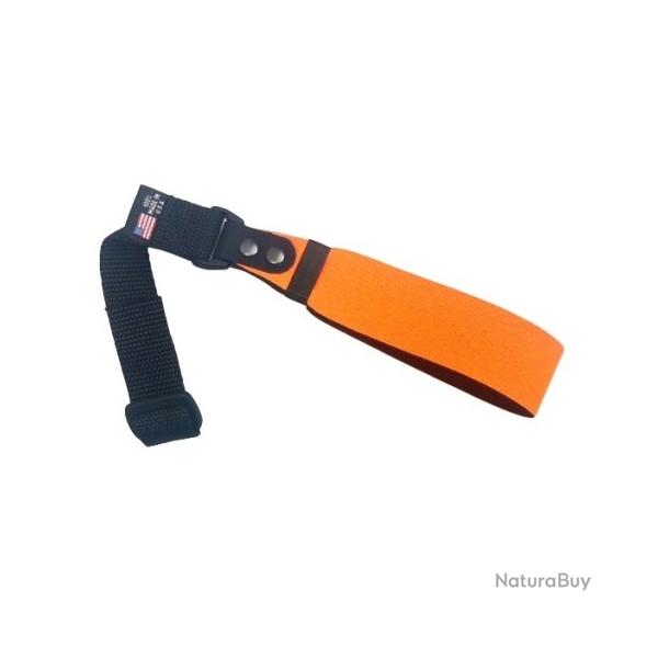 Dragonne de chasse OPTECH USA pour carabine et fusil nylon orange