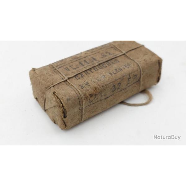 PAQUET MUNITIONS CARTOUCHE ANCIENNE FUSIL GRAS 1874 11mm mod�le 1879 Dater 1882 - France III� R�publ