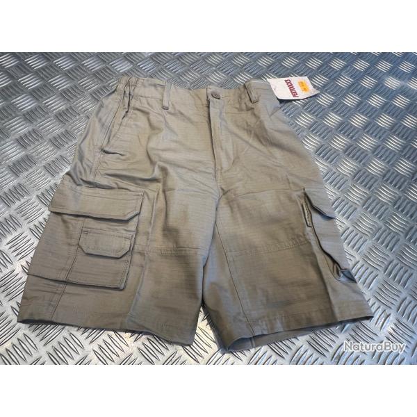 short pertoock's kaki enfant garcon neuf taille 2 ou 4 ou 12 ans