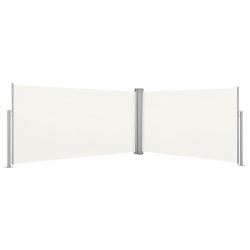 Auvent lat&eacute;ral r&eacute;tractable 160x600 cm Cr&egrave;me