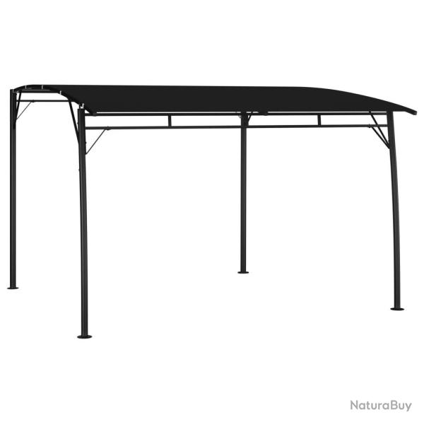 Auvent pare-soleil de jardin 3x3x2,55 m Anthracite