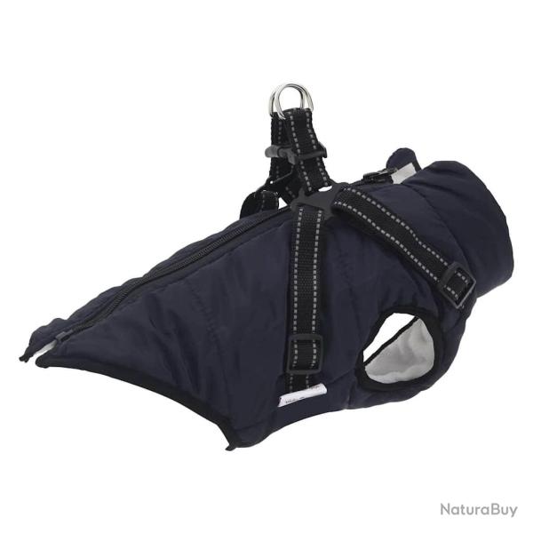 Manteau pour chiens avec harnais imperm�able r�fl�chissant L40