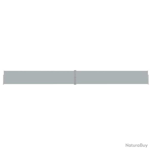 Auvent lat�ral r�tractable de patio 140x1200 cm Anthracite