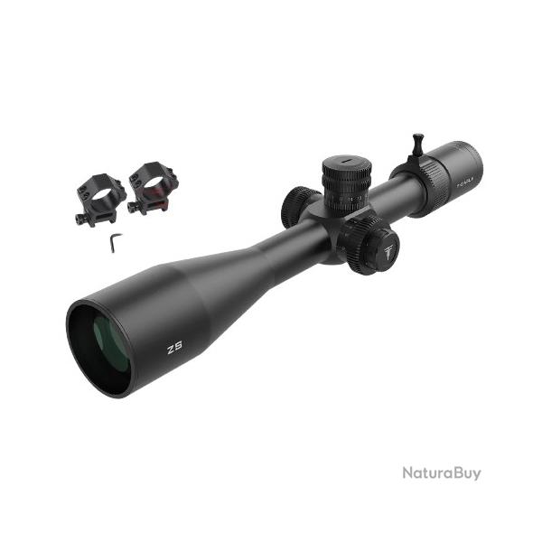 Lunette de vis�e T-EAGLE ZS 6-24x50 FFP Z�ro Stop Verre HD Pour Fusils & Carabines � Air