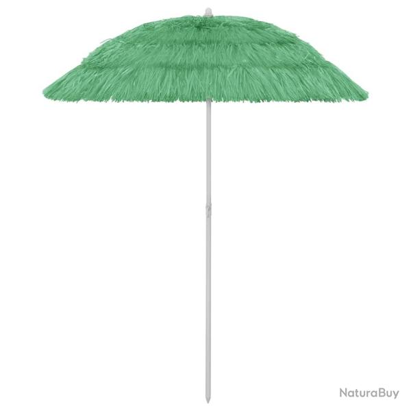 Parasol de plage Hawaii vert 180 cm