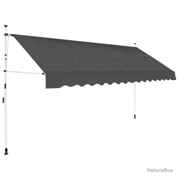 Auvent manuel r�tractable 350 cm Anthracite