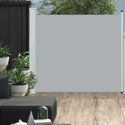 Auvent lat&eacute;ral r&eacute;tractable de patio 170x300 cm Gris