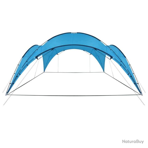 Arceau de tente de rception 450x450x265 cm Bleu clair