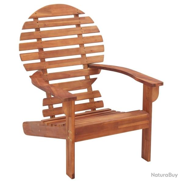 Chaise Adirondack Bois d'acacia massif