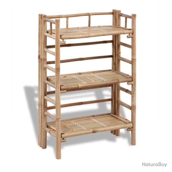 �tag�re � plantes 3 niveaux Bambou