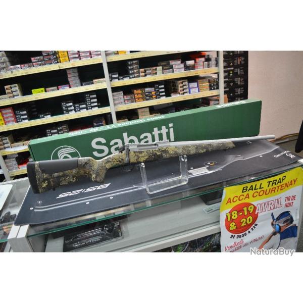 CARABINE A VERROU SABATTI ROVER PATHFINDER CAMO CALIBRE 308 WIN CANON DE 51 CM FILETE NEUVE