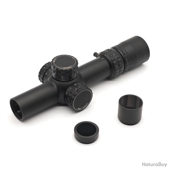 Lunette de vis�e tactique NX8 1-8x24mm (F1/FFP), Tube de 30mm -**NOIR PAIEMENT 3/4 FOIS !!!