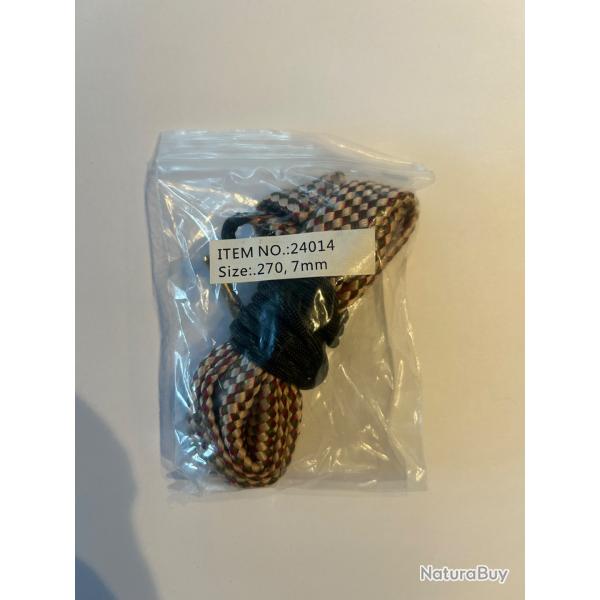 BORE SNAKE cordon de nettoyage calibre 270/7mm