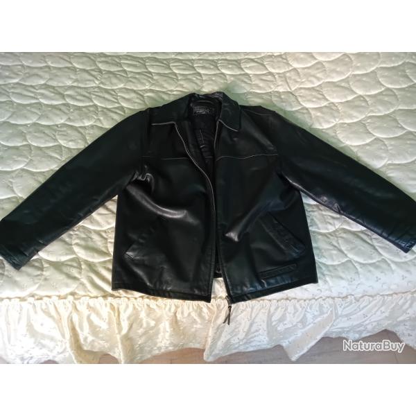 Blouson cuir Avirex