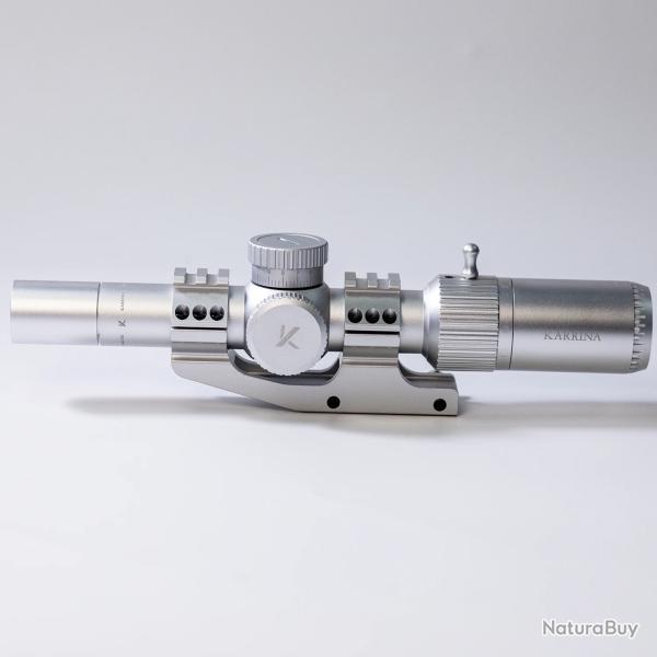 lunette de vis�e �clairage rouge KARRINA -**ED-PRO 1-6x24IR-S- LIVRAISON GRATUITE PAIEMENT 3/4 FOIS