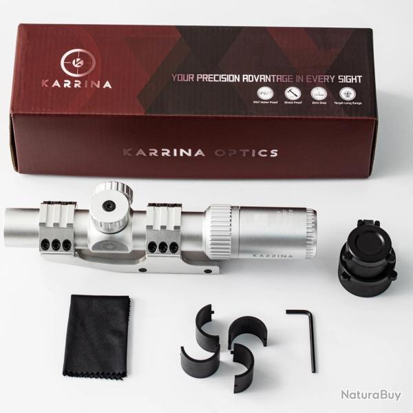 Original KARRINA lunette de chasse vis�e - ZTF1.2-6x24-S- LIVRAISON GRATUITE PAIEMENT 3/4 FOIS