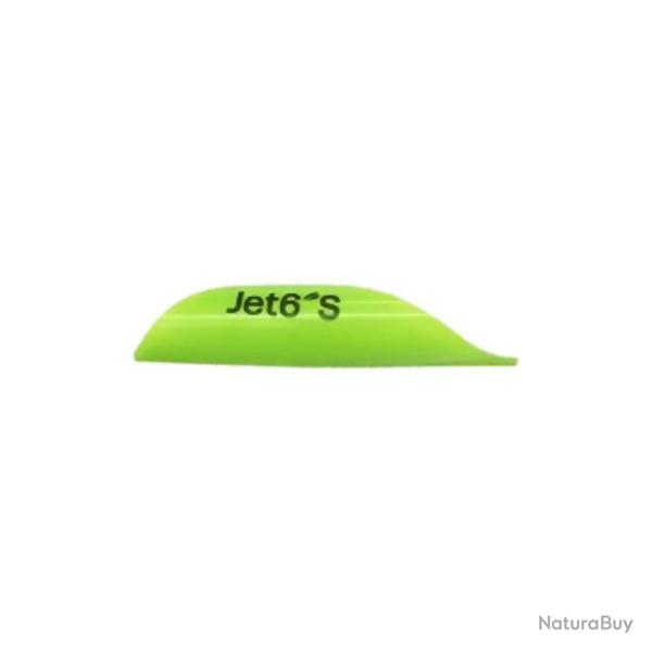 JET6 - Plumes Profil S (x50) VERT GAUCHER (LH)