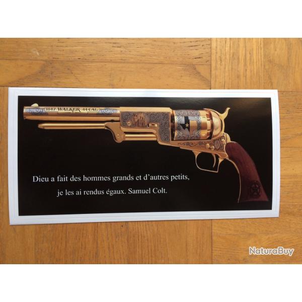 Autocollant Samuel Colt
