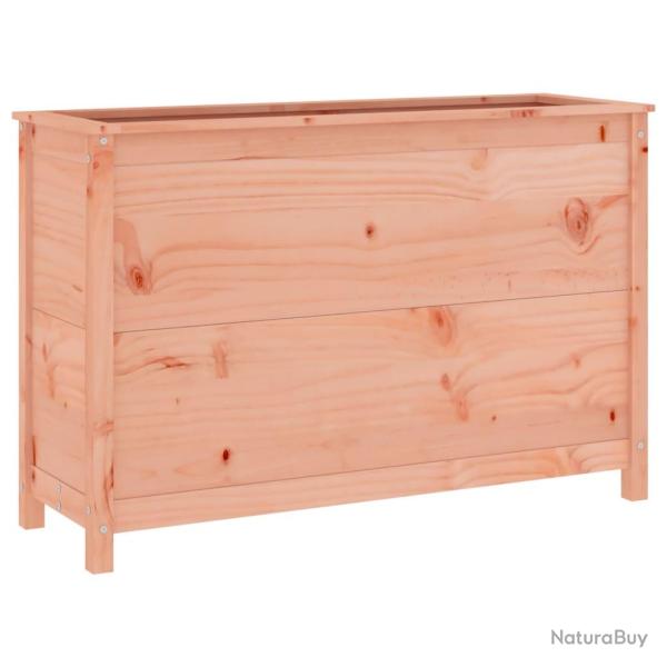 Jardini�re bac lit sur�lev� plantes fleurs terrasse jardin de jardin 119,5 x 40 x 78 cm bois Dougla