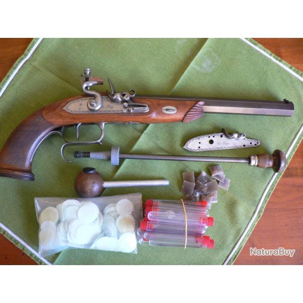 Pistolet � silex  LEPAGE de chez PEDERSOLI .