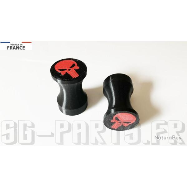 *PROMO* X5 paires Supports magn�tiques pour arme de poing � ranger dans coffre