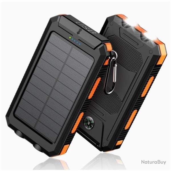 batterie solaire Banque d'�nergie Solaire Ultra-Haute Capacit� 8000mAh