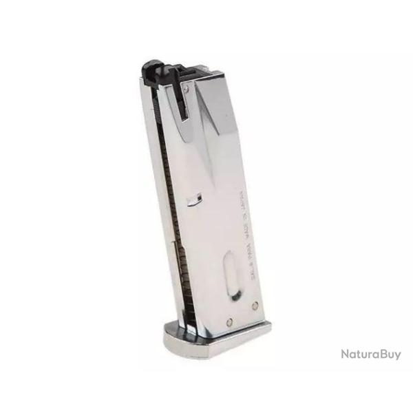 Chargeur gaz M92F Chrome -Marui -016875