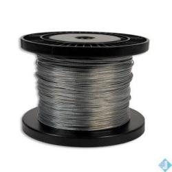 Cable Acier Galvanis&eacute; pour Filet Bobinne 100 m