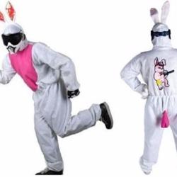Costume Lapin pour Enterrement Vie Garcon Paintball