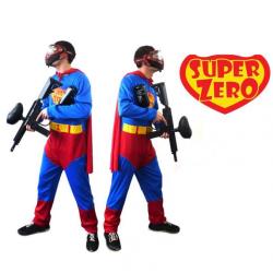 Costume SuperHero Zero pour Enterrement Vie Garcon Paintball