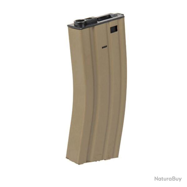 Chargeur Metal M4 Hi-Cap 300 bb Tan - Specna Arms