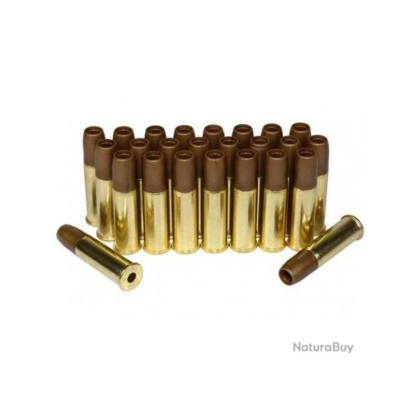 Boite 25 Douilles factices avec reducteur pour Dan Wesson